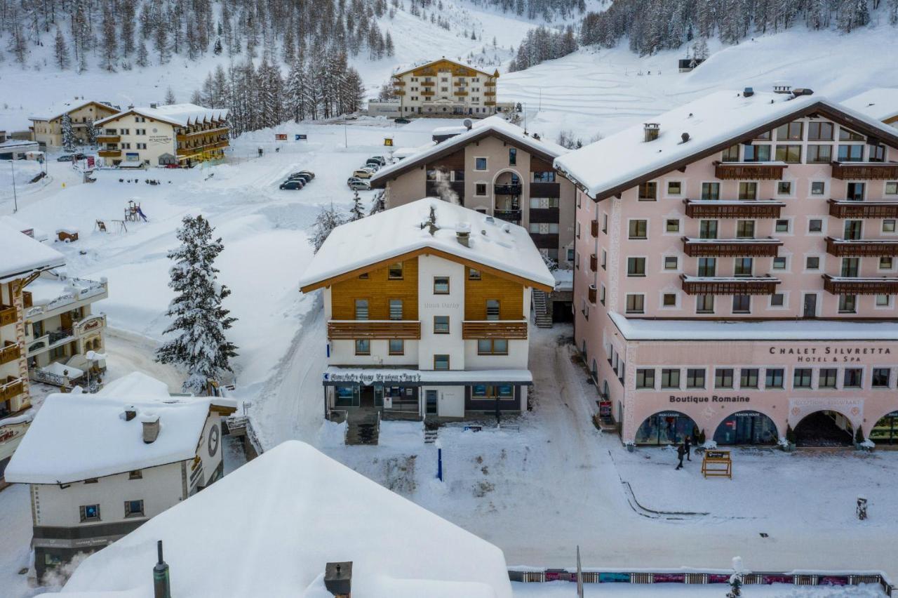 Haus Derby Apartman Samnaun Kültér fotó