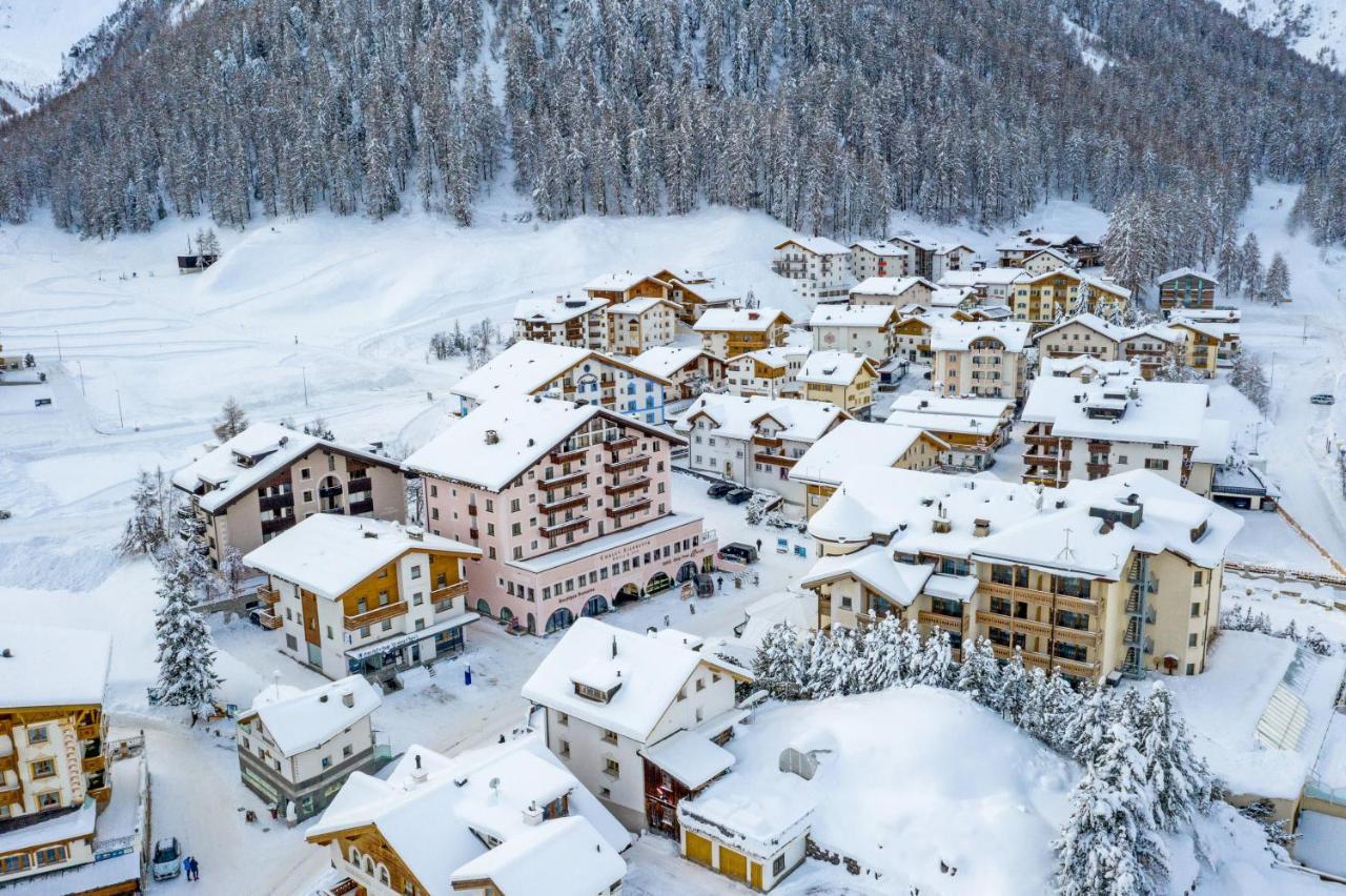 Haus Derby Apartman Samnaun Kültér fotó